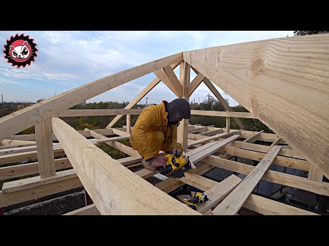 The hipped roof is crooked and askew. But I'm the one!