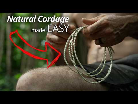 How to make Natural Cordage, the EASY WAY! Retting Yucca
