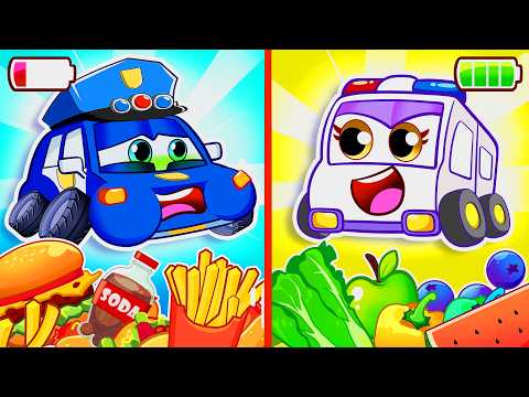 学习健康饮食!🥦🍎 | 健康饮食儿歌 | 儿童歌曲 | Kids Song 🎵