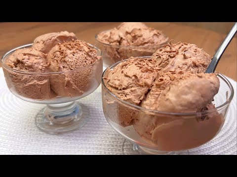 Don't buy ice cream in the store! The best chocolate ice cream recipe! The taste will surprise you!