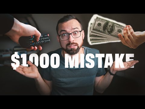 My $1000 Mistake and How Minimalism Can Help