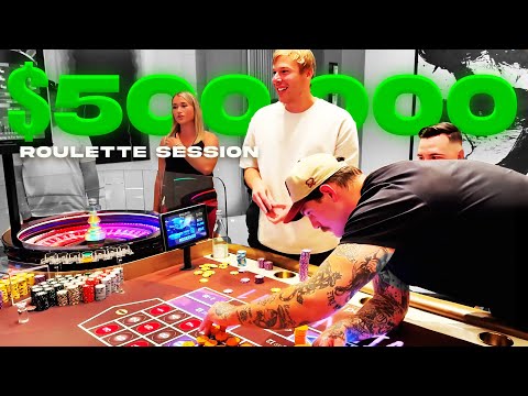 THE CRAZIEST ROULETTE WINNING STREAK WITH TAYLOR LEWAN IN LAS VEGAS!