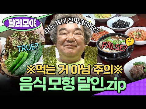 [📁#달리모아] 군침 도는 비주얼에 속지 마세요!🍛 전부 가짜 음식입니다😲 감쪽같은 음식 모형의 달인 모음  #생활의달인 #달리 #DALI