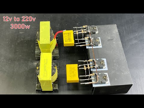 Inverter 12v to 220v, 3000w, NO IC @Creative_prodigy_101