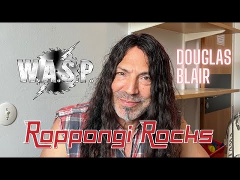 Backstage interview with Douglas Blair of W.A.S.P. at Skogsröjet