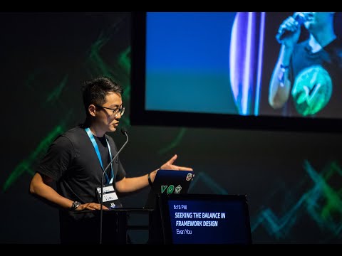 Evan You on Vue.js: Seeking the Balance in Framework Design | JSConf.Asia 2019
