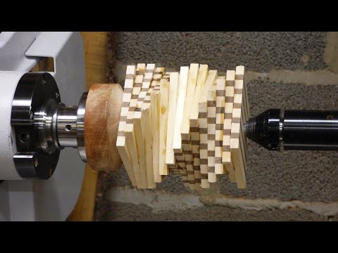 Woodturning a BEER MUG