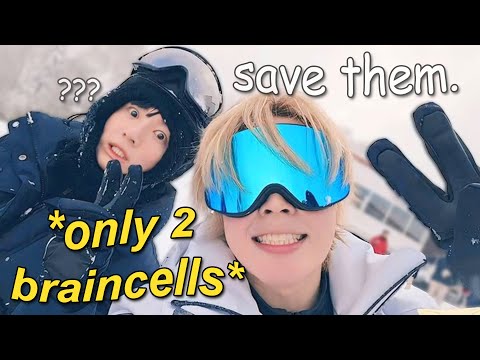 jungkook and jimin can't catch a BREAK