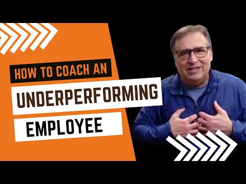 How to Coach an Underperforming Employee