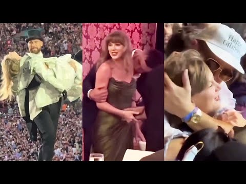 Travis Kelce Getting CUTE AGGRESSION whenever he's with Taylor Swift for 9 Minutes straight...