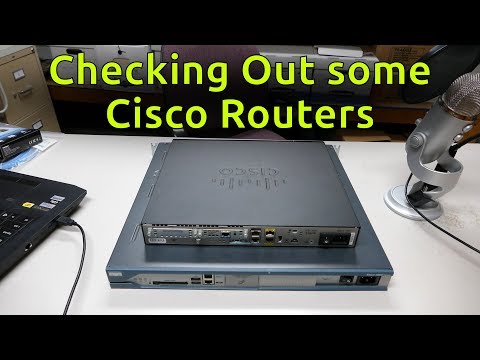 Checking Out some Cisco Routers
