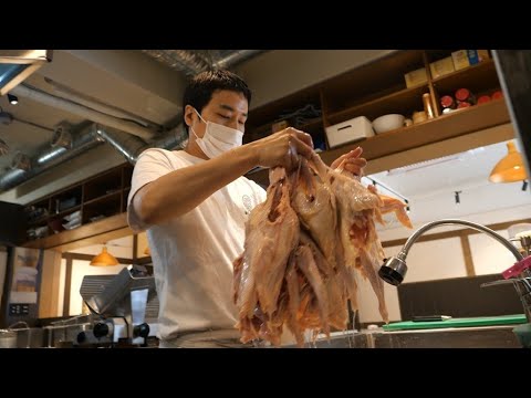 How does a young Korean chef make his own special Japanese ramen? / 연남동 라멘 맛집 소바하우스멘야준