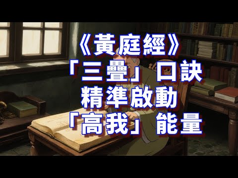 《黃庭經》「三疊」口訣，精準啟動「高我」能量