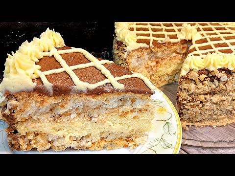 Homemade Kyiv Cake is the true king of any holiday table! I make it easy to bake!