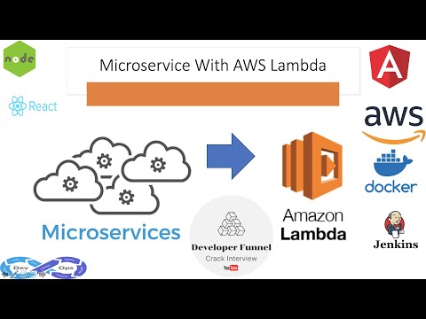 How to create MicroService with Aws Lamdba ?