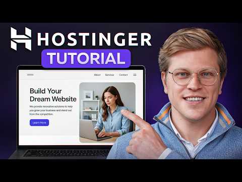 Hostinger AI Website Builder Tutorial - Create a Website in 30 Minutes