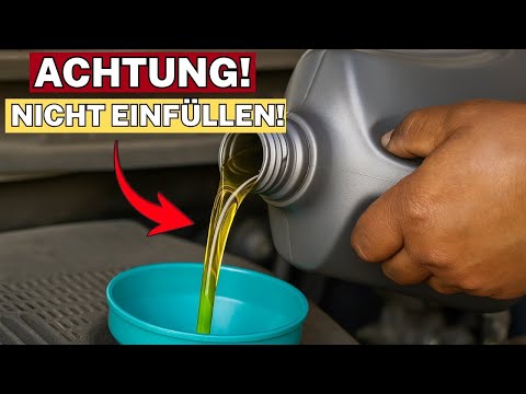 SCHWERE WARNUNG 2025: Dieses Motoröl ZERSTÖRT Deinen Motor – Experten Enthüllen Die Wahrheit!