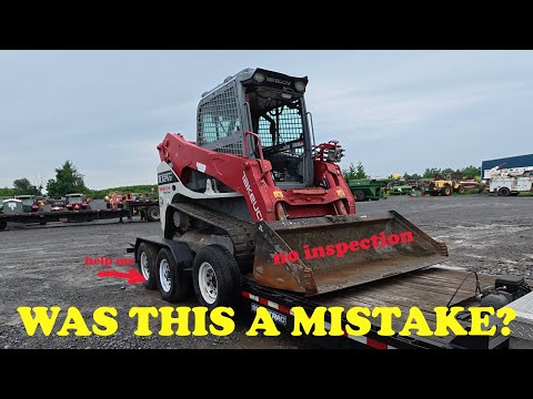 Online Auction Skid Steer With No Inspection - Did I Get Screwed?