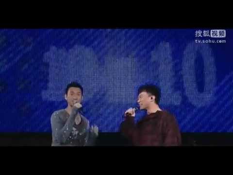 高清 10X10 演唱會 張學友 vs 陳奕迅 演唱四首歌片段