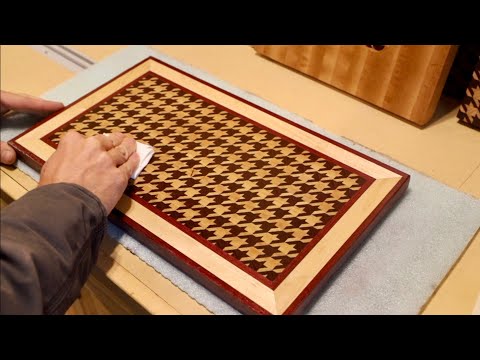 Houndstooth End Grain  Cutting Board Build