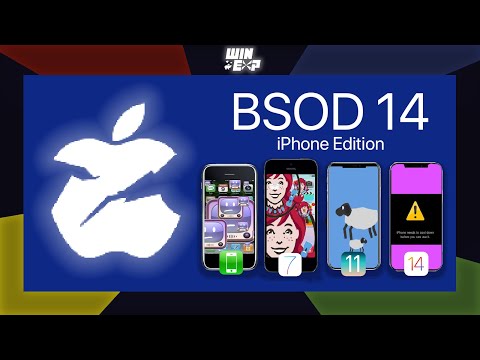 BLUE SCREEN OF DEATH 14 IPHONE EDITION