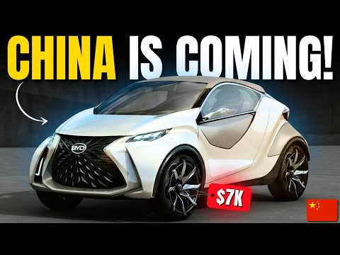 Top 5 Futuristic Chinese City Cars Coming to US & Europe by 2026 