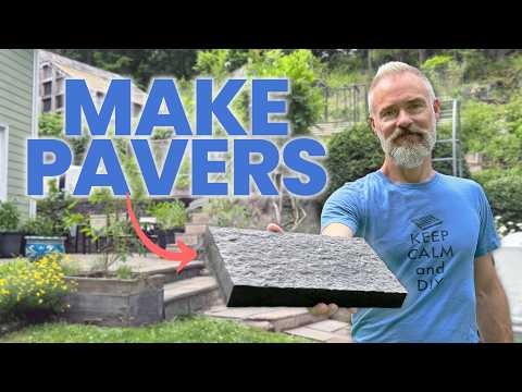 Make Your Own Garden Pavers For Super Cheap