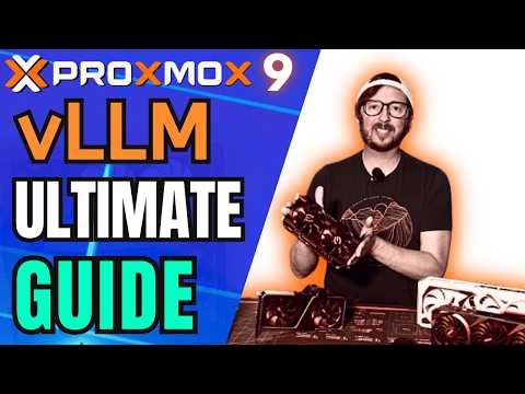 Local Ai Server Setup Guides Proxmox 9 - vLLM in LXC w/ GPU Passthrough