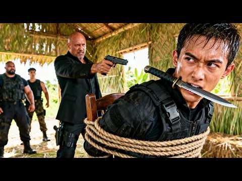 【動作猛片】被綁的人質竟是王牌特工!設局誘導大佬靠近,下一秒掙脫繩索強勢反殺!#movie #动作 #反转