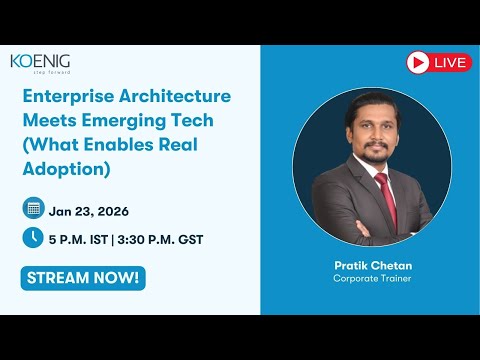 Enterprise Architecture Meets Emerging Tech (What Enables Real Adoption)