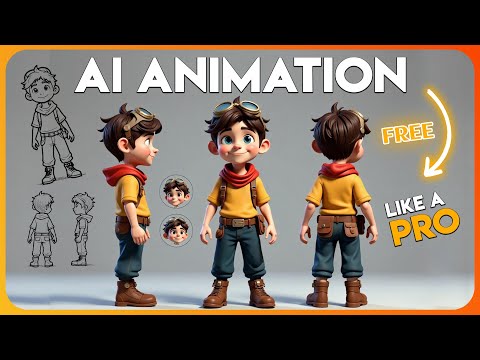 How to Create AI Animation Like a Pro For FREE | Consistent Character