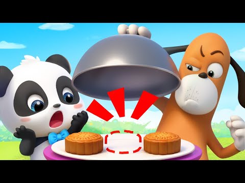 Who Took the Mooncake? | Magical Chinese Characters | Kids Cartoon | BabyBus TV
