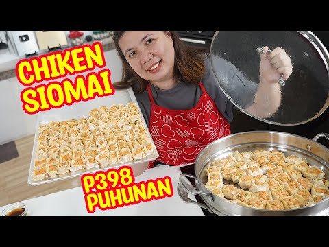 Chicken Siomai Recipe pang Negosyo