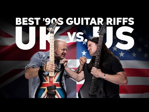Best Guitar Riffs of the ’90s: USA vs. UK — ft. Ben Eller