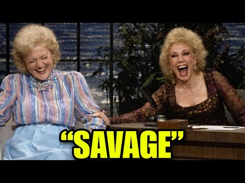 The MOST Savage Moment Betty White & Joan Rivers Ever Had