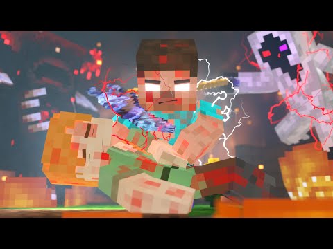 WARDEN vs ENTITY303 - FULL MOVIE - Season 2 - Alex and Steve Life ( Minecraft Animation)