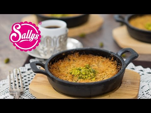 Künefe / Konafa / Kanafeh – orientalisches Dessert / Sallys Welt