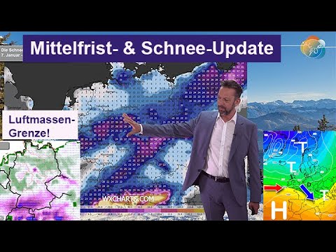 Medium-term & snow update: Air mass boundary uncertain in just under a week. Snow in the lowlands?