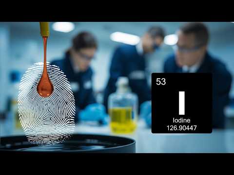 Iodine: The OG Element CSI Uses to Find Fingerprints🧪🔬