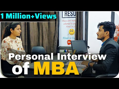 PI #interview of #MBA | Personal Interview | Why MBA? How to crack MBA Interview | #strength #Talks