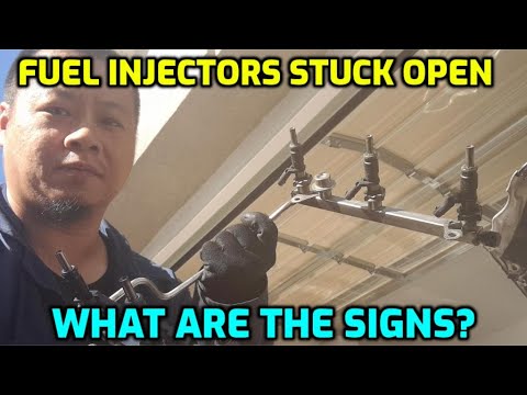 Stuck Open Leaking Fuel Injector Symptoms