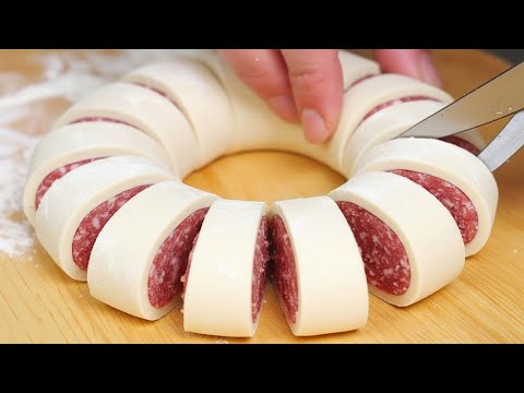 I learned this trick from a professional chef! Now you can make the perfect puff pastry appetizer!