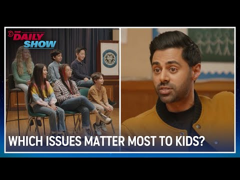 Hasan Minhaj Asks Kids What Issues Matter Most to Them | The Daily Show