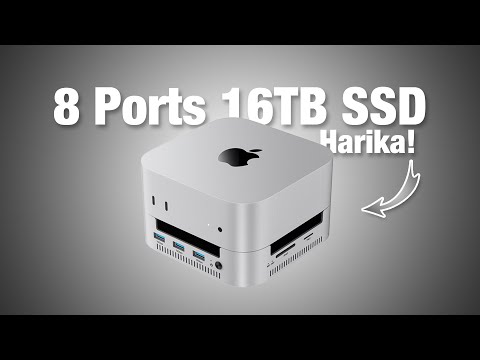 The Dock That Addresses All the Shortcomings of the Mac Mini M4! 🚀 SSD + Port + Cooling Acasis M0...