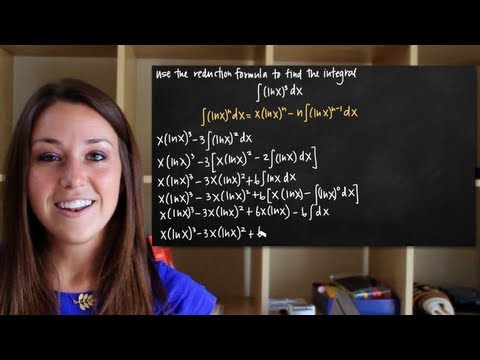Integrals using reduction formulas (KristaKingMath)