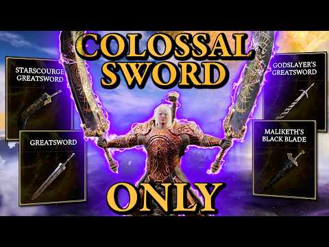 Elden Ring COLOSSAL SWORDS Are BROKEN...