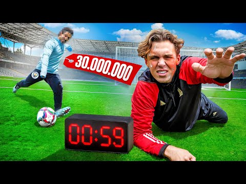 ПРОДЕРЖИСЬ 1 МИНУТУ против ПРО-ФУТБОЛИСТА ЗА 30.000.000