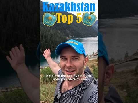 Kazakhstan Top 5 Sites - Almaty (Natural) #travel #kazakhstan #almaty #shorts
