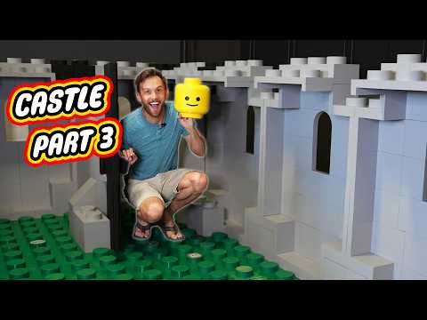 Printing a Life-Sized LEGO-Style Castle! -- Walls and Figures!