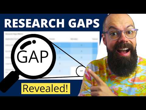 The AI Trick to Find Research Gaps in Minutes (That No One Talks About)